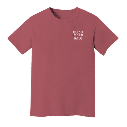 Frankie Jean Queso Let's Eat Tacos Washed Tee