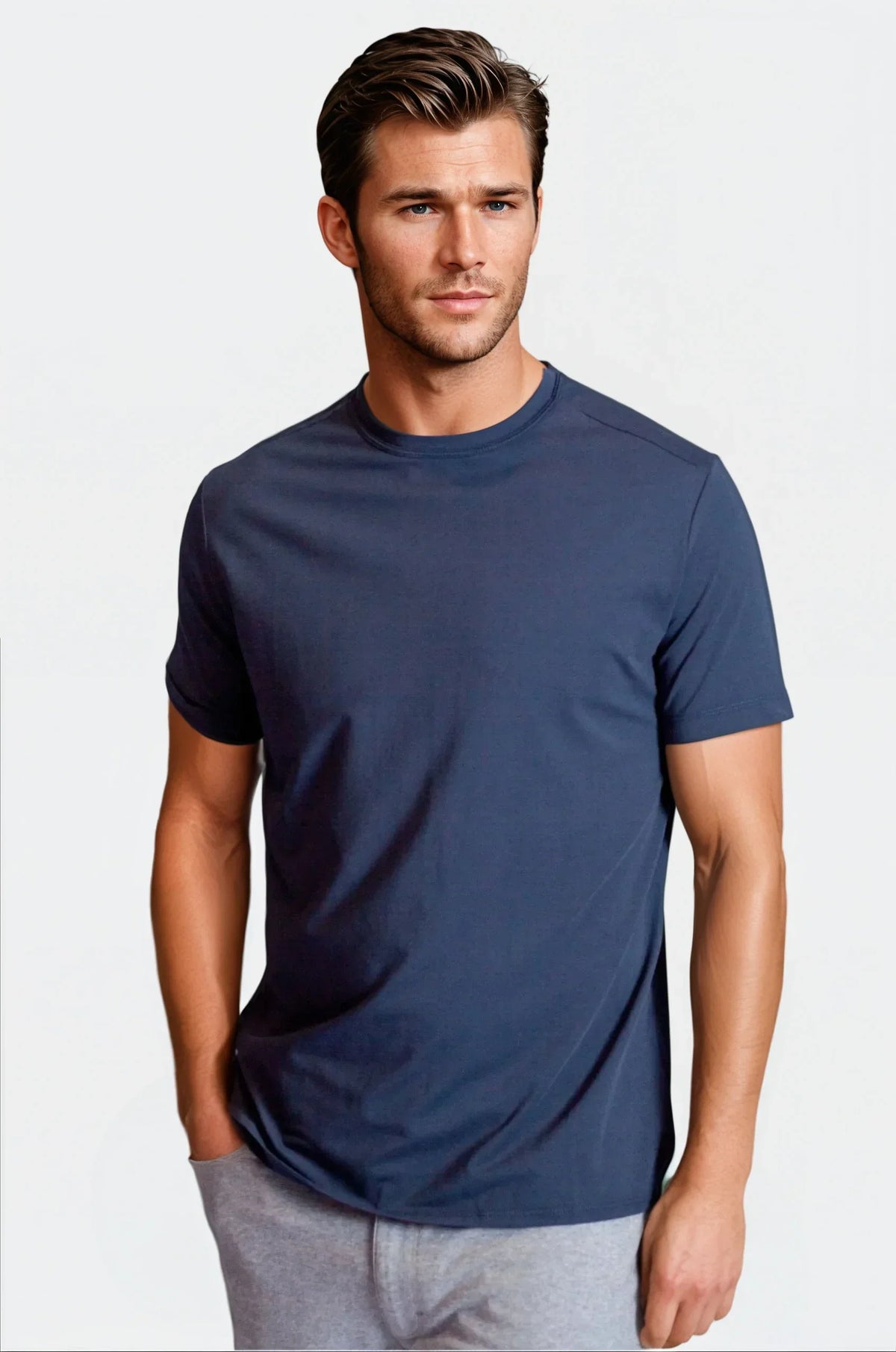 Buki Cinqo Tech Tee 2-Pack - Blue Grey/Blue Night