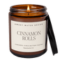 Cinnamon Rolls Soy Candle - Amber Jar - 9 oz