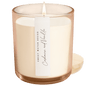 Cashmere and Vanilla Soy Candle - Tinted Glass Jar - 12 oz