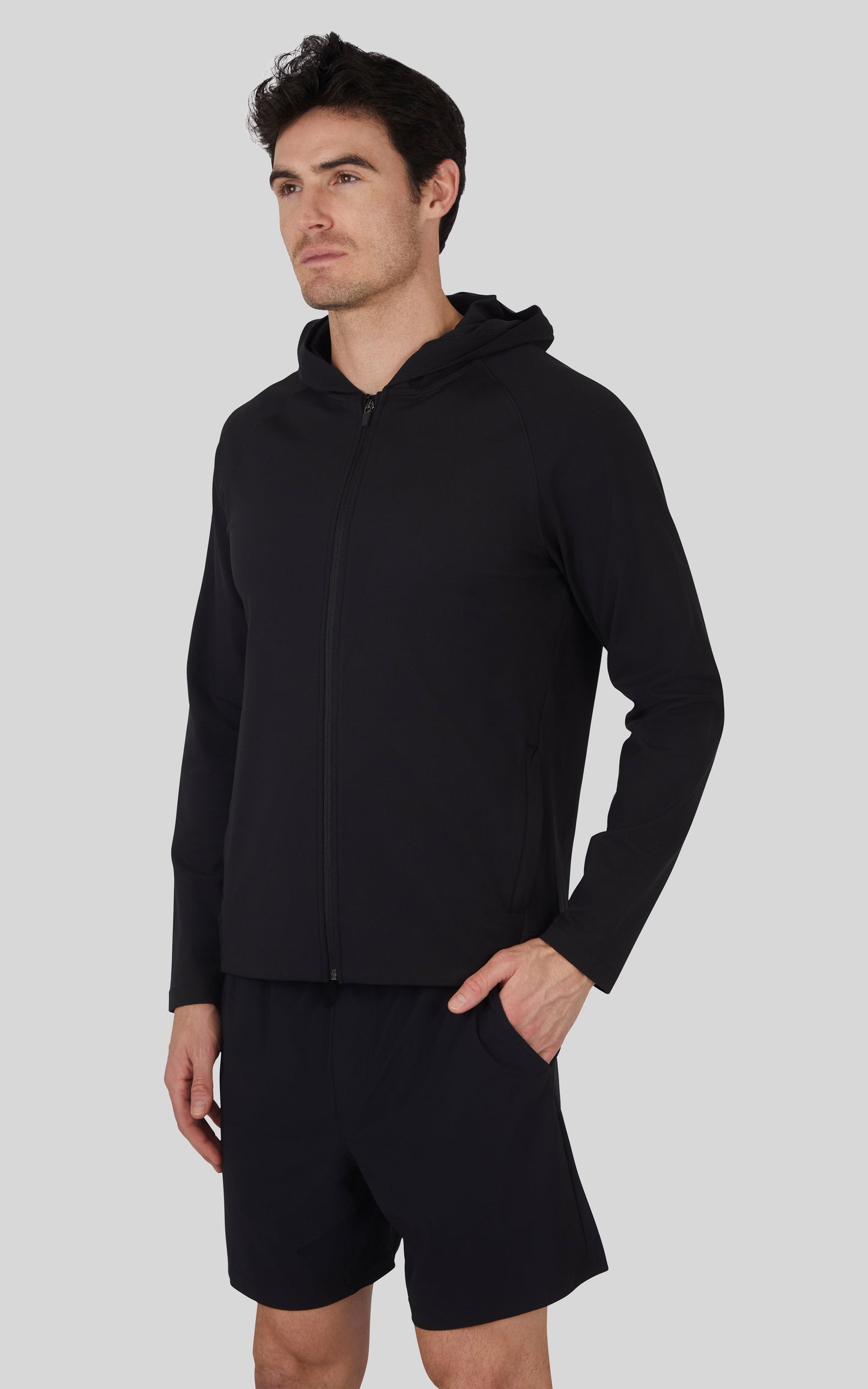 90 Degree by Reflex Men's Lux Kinetic Hoodie Jacket