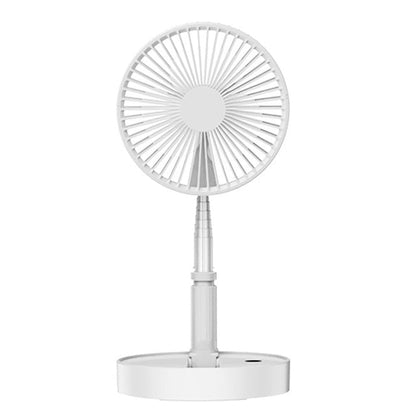 Outdoor Tools Telescopic Folding Table Fan Multi-Function Desktop USB Charging Fan Adjustable Angle Travel Outdoor Gadget