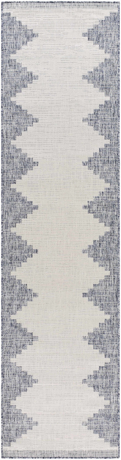 Djugun Blue Outdoor Rug - Clearance