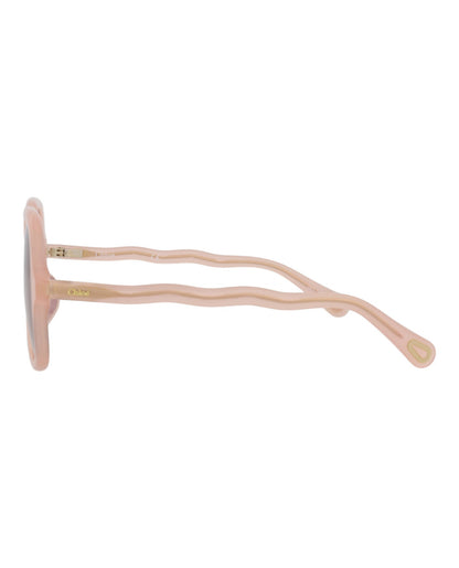 Chloé Square-Frame Acetate Sunglasses