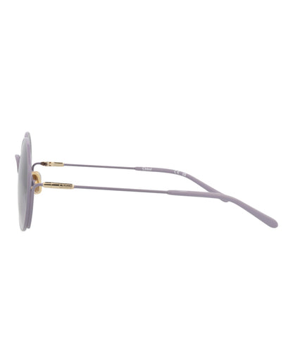 Chloé Round-Frame Metal Sunglasses