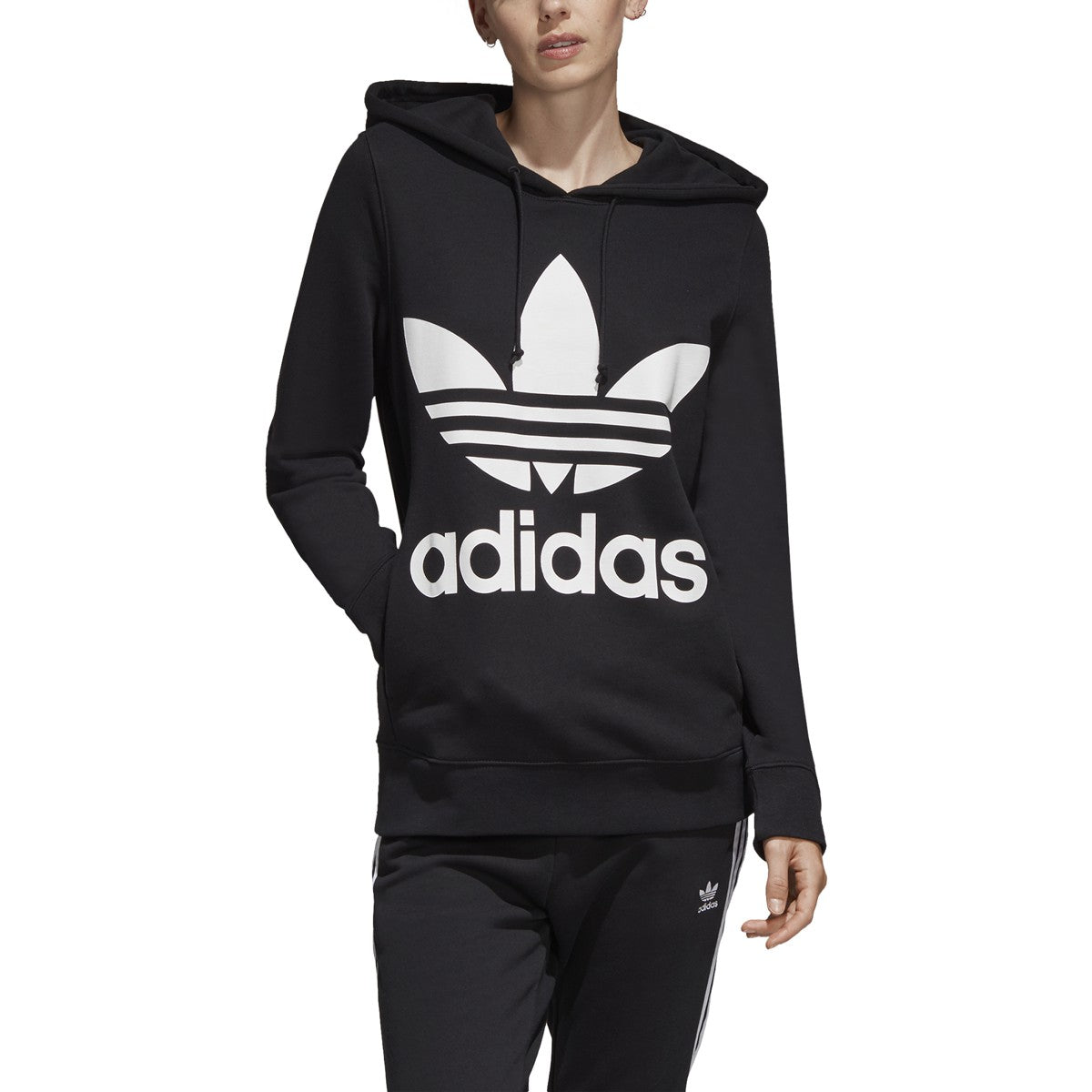 adidas Women's Originals Trefoil Hoodie Sweaters