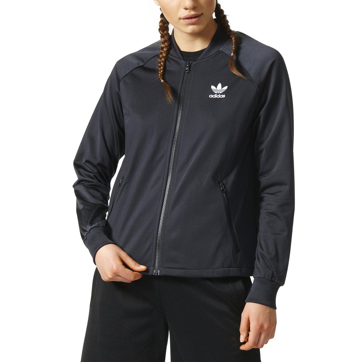 adidas Women's Info Poster Superstar Track Jacket Jackets