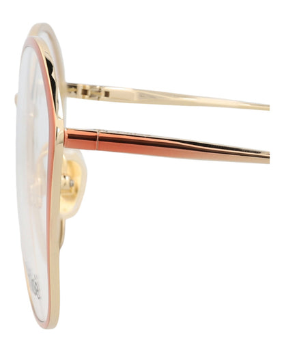 Chloé Round-Frame Metal Optical Frames