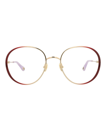 Chloé Round-Frame Metal Optical Frames