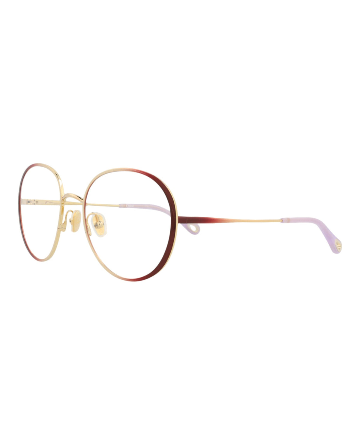 Chloé Round-Frame Metal Optical Frames