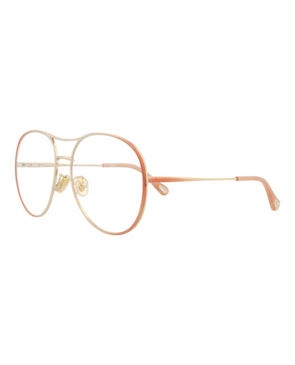 Chloé Aviator-Frame Metal Optical Frames