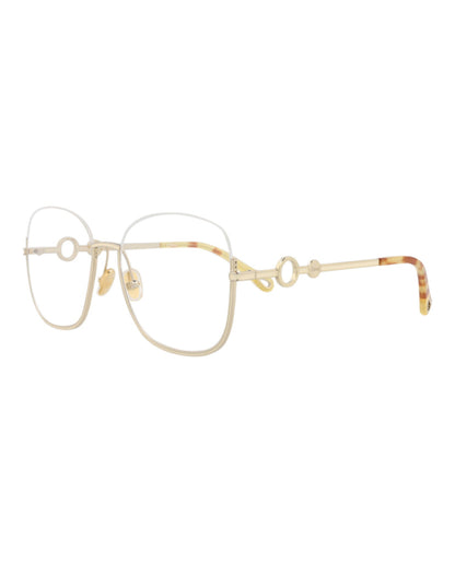 Chloé Square-Frame Metal Optical Frames
