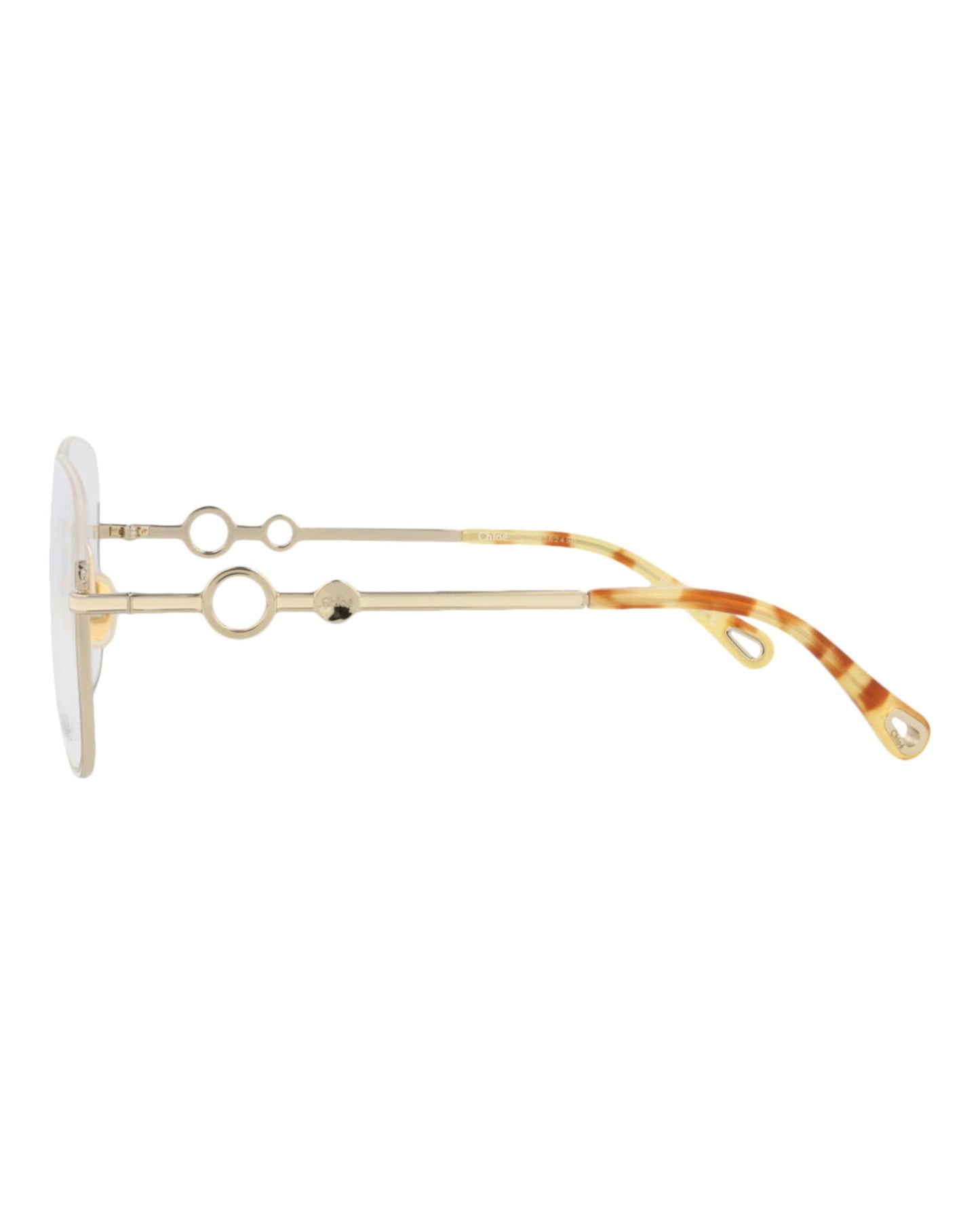 Chloé Square-Frame Metal Optical Frames