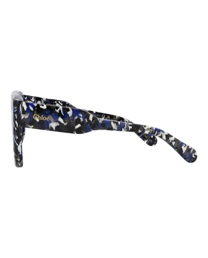 Chloé Square-Frame Recycled Acetate Sunglasses
