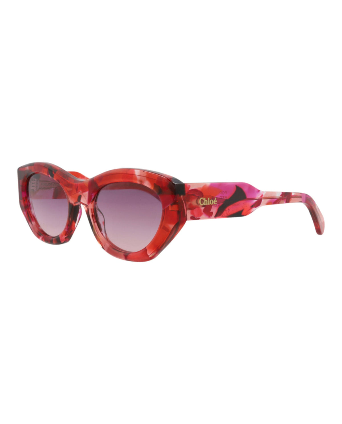 Chloé Cat Eye-Frame Recycled Acetate Sunglasses