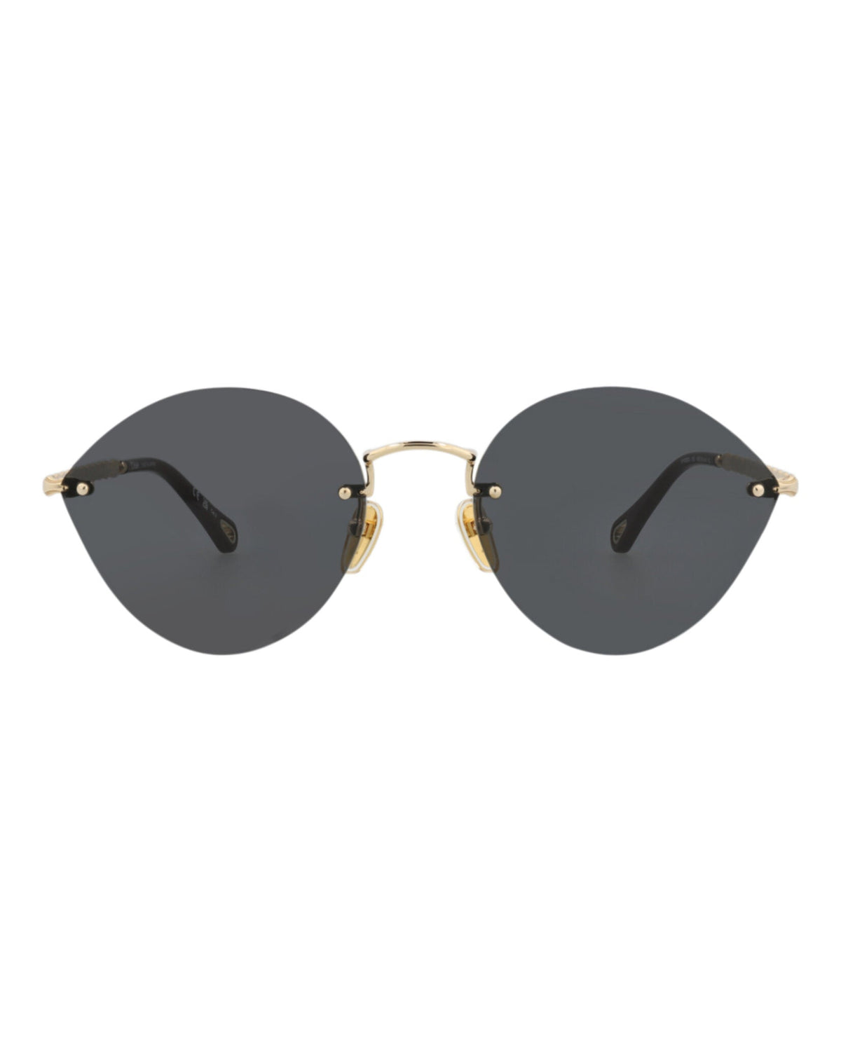 Chloé Cat Eye-Frame Metal Sunglasses