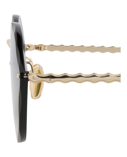 Chloé Cat Eye-Frame Metal Sunglasses