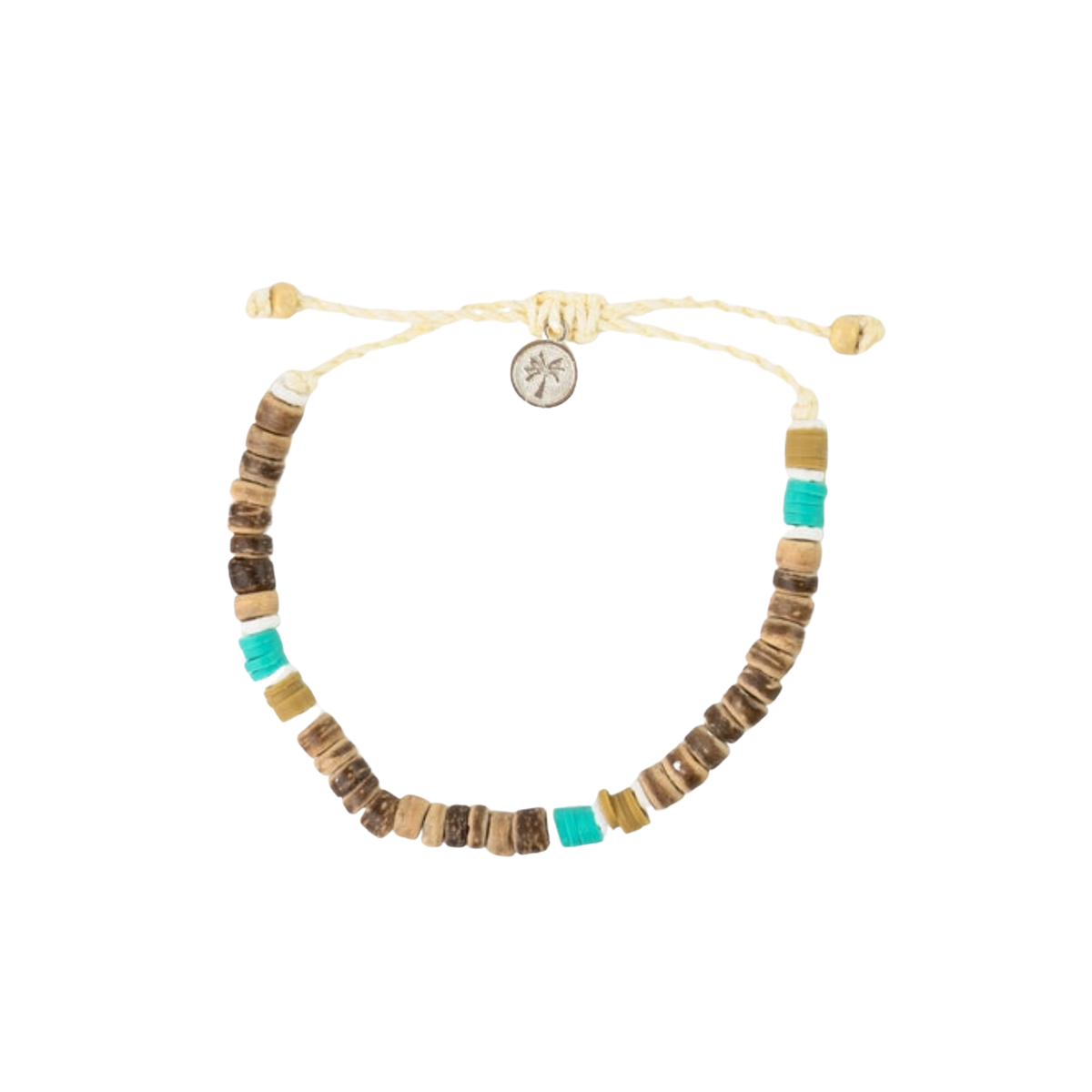 Pineapple Island Nomad Disc Bracelet - Earthtones