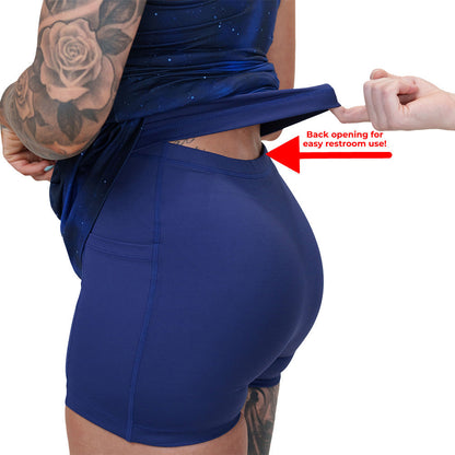 Constantly Varied Gear Half Zip Dress - Stellar