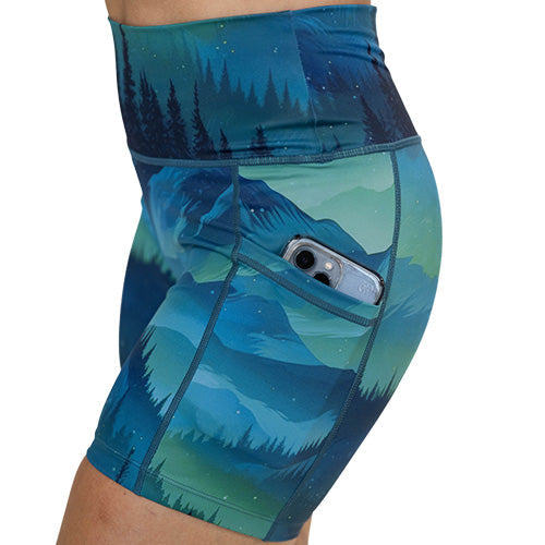 Constantly Varied Gear Shorts - Aurora Borealis
