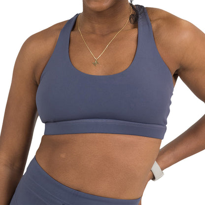Constantly Varied Gear Butterfly Back Bra - Twilight Purple