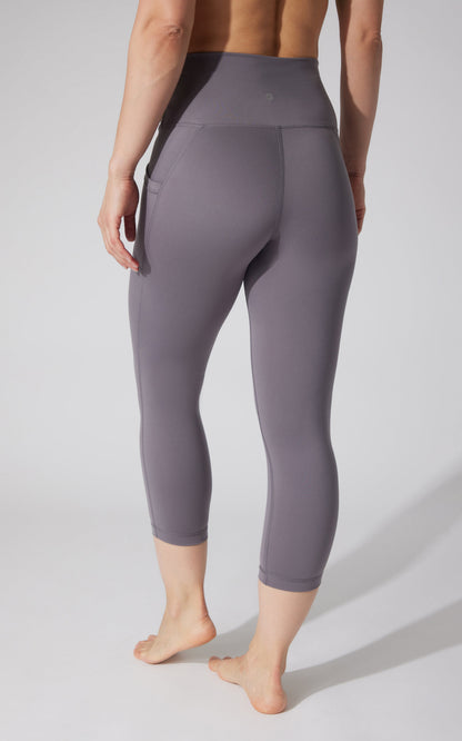 90 Degree by Reflex 2 PK Interlock Side Pocket and Everyday Capris
