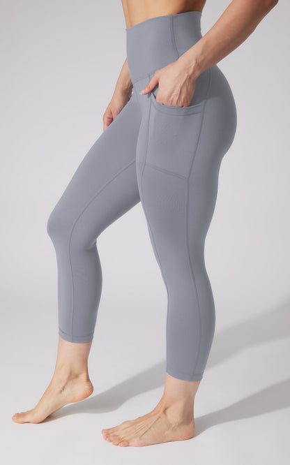 90 Degree by Reflex 2 PK Interlock Side Pocket and Everyday Capris