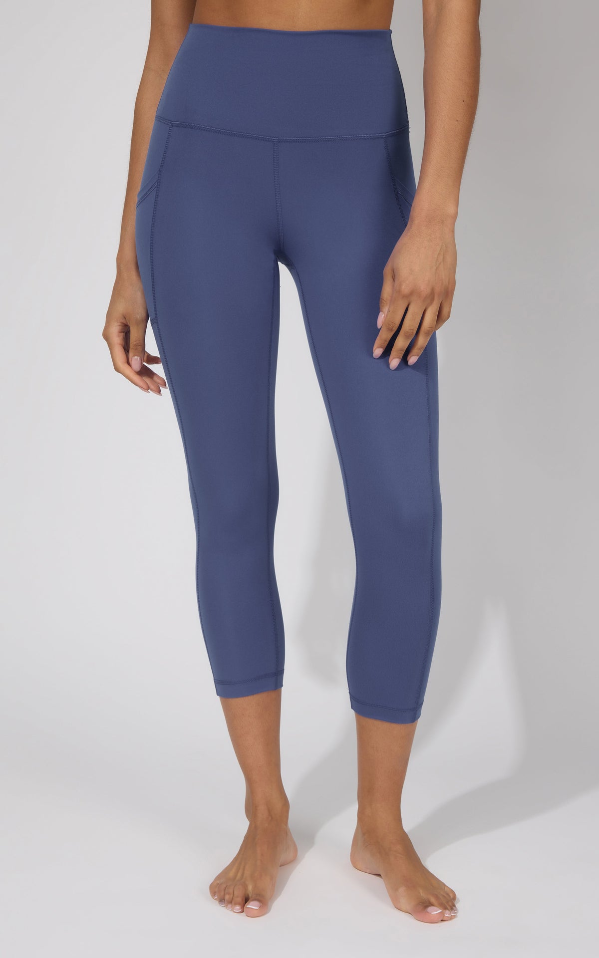 90 Degree by Reflex 2 PK Interlock Side Pocket and Everyday Capris