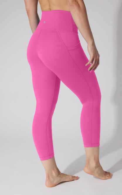 90 Degree by Reflex 2 PK Interlock Side Pocket and Everyday Capris
