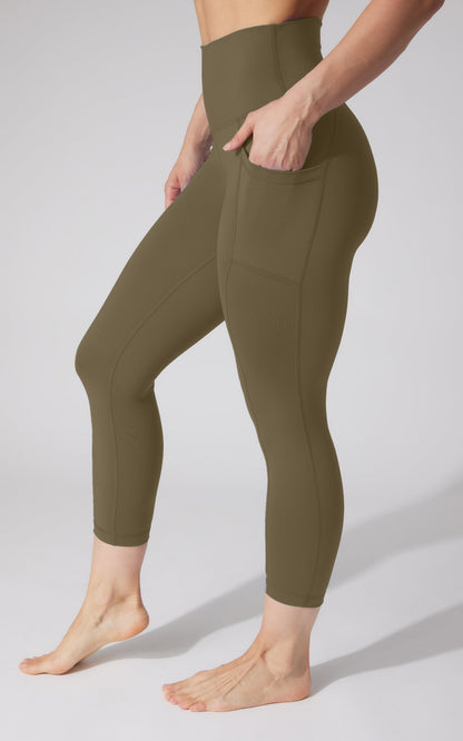 90 Degree by Reflex 2 PK Interlock Side Pocket and Everyday Capris