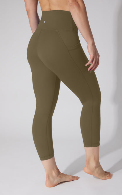90 Degree by Reflex 2 PK Interlock Side Pocket and Everyday Capris
