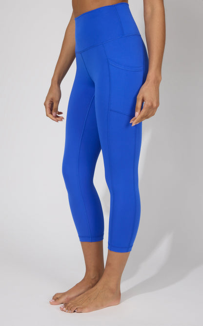 90 Degree by Reflex 2 PK Interlock Side Pocket and Everyday Capris
