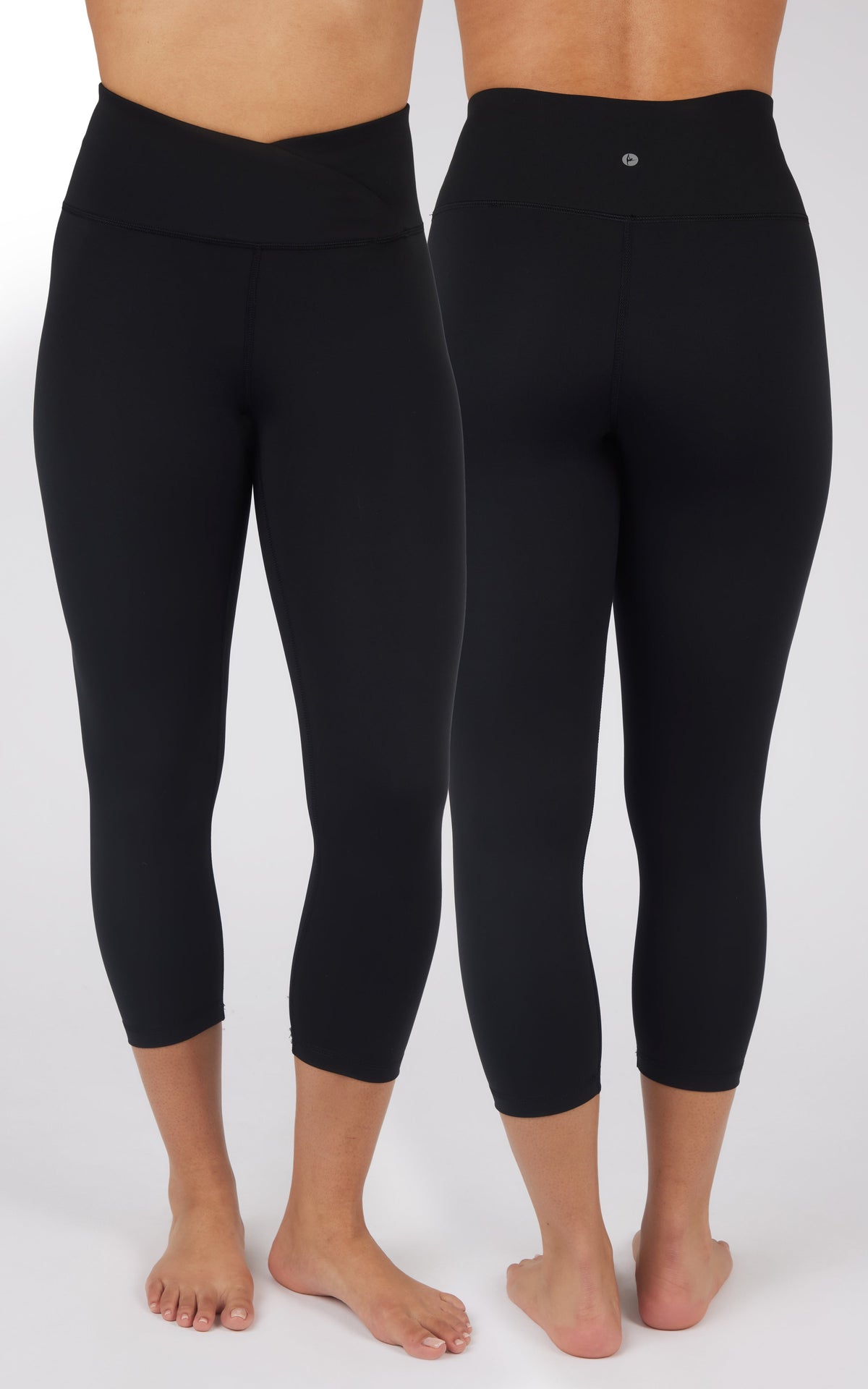 90 Degree by Reflex 2 PK Interlock Crossover & Everyday Capris
