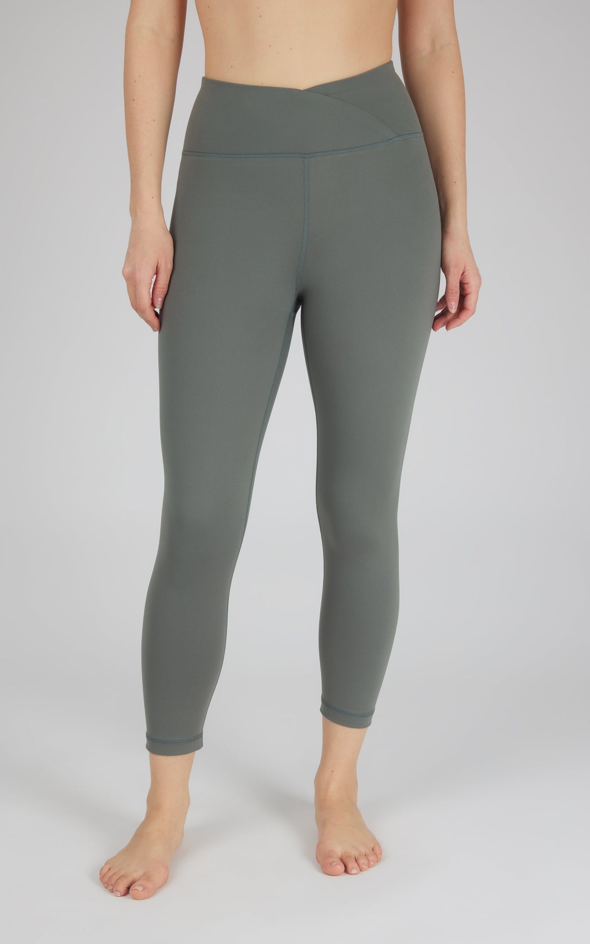 90 Degree by Reflex 2 PK Interlock Crossover & Everyday Capris