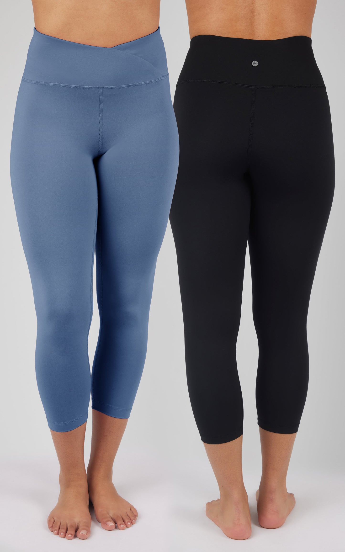 90 Degree by Reflex 2 PK Interlock Crossover & Everyday Capris