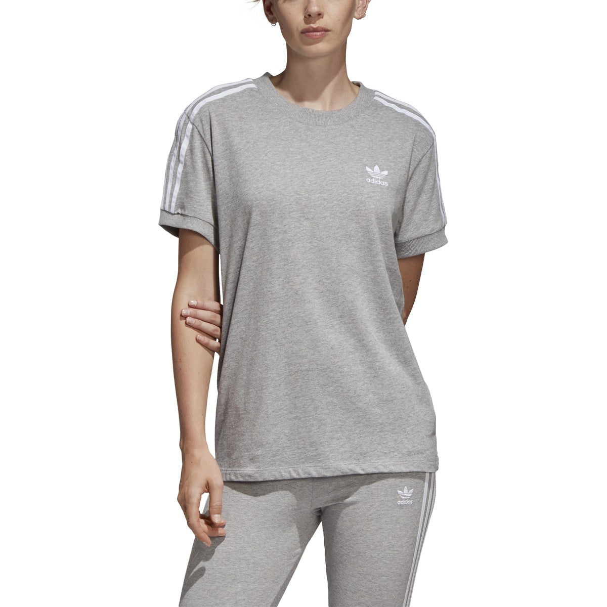 adidas Women's Originals 3 Stripes Tee