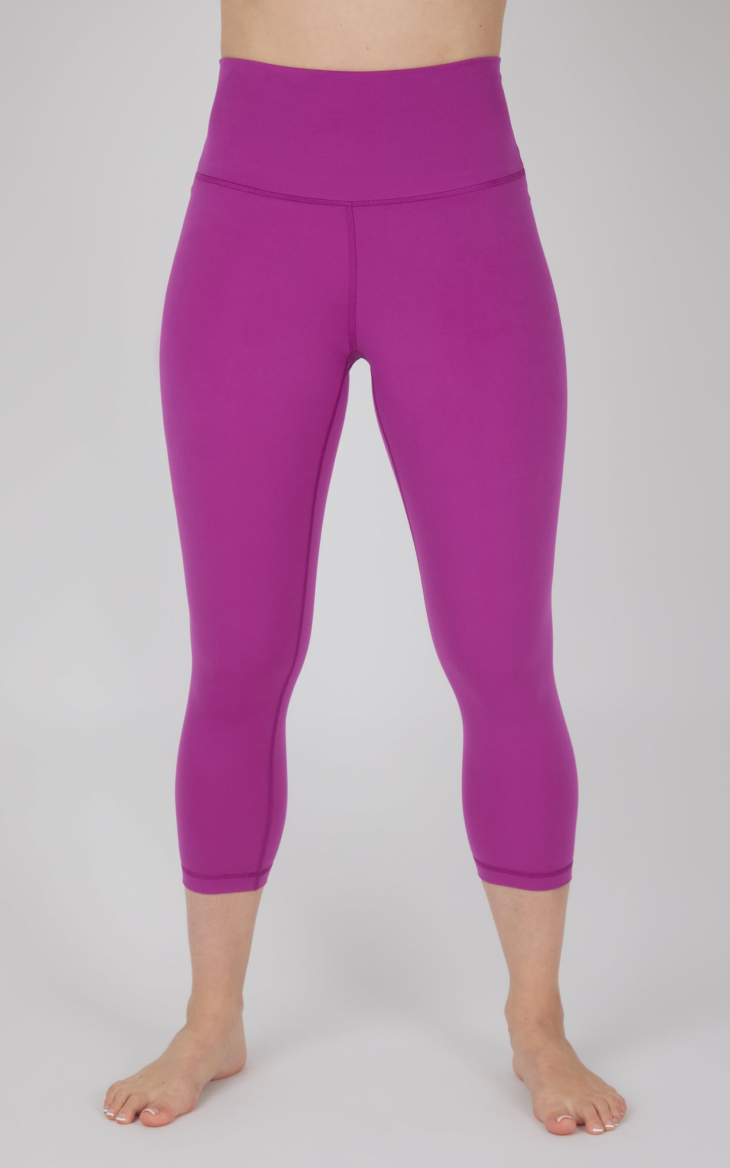90 Degree by Reflex Lux Elastic Free High Waist Capri