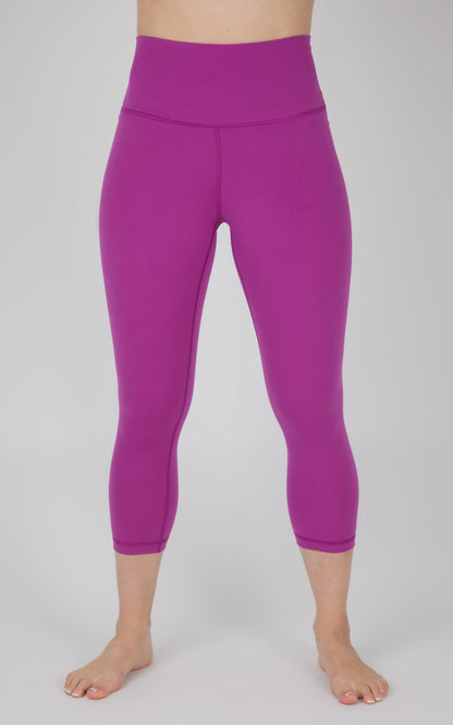 90 Degree by Reflex Lux Elastic Free High Waist Capri