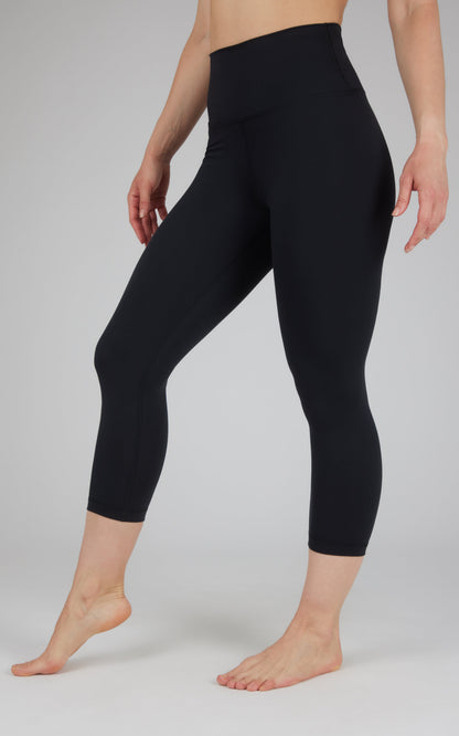 90 Degree by Reflex Lux Elastic Free High Waist Capri