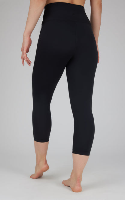 90 Degree by Reflex Lux Elastic Free High Waist Capri