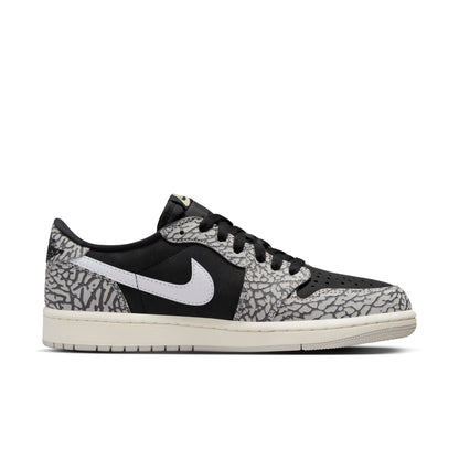Air Jordan Men's Retro 1 Low Og 'Black Cement' Sneakers