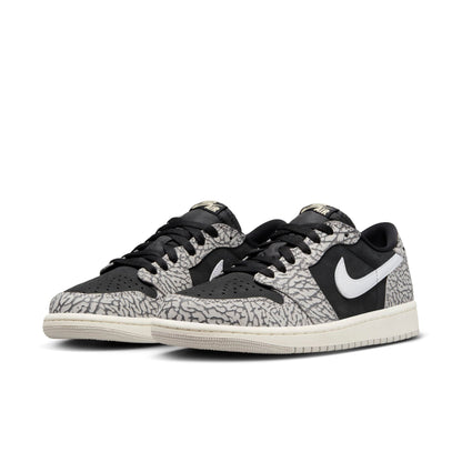 Air Jordan Men's Retro 1 Low Og 'Black Cement' Sneakers