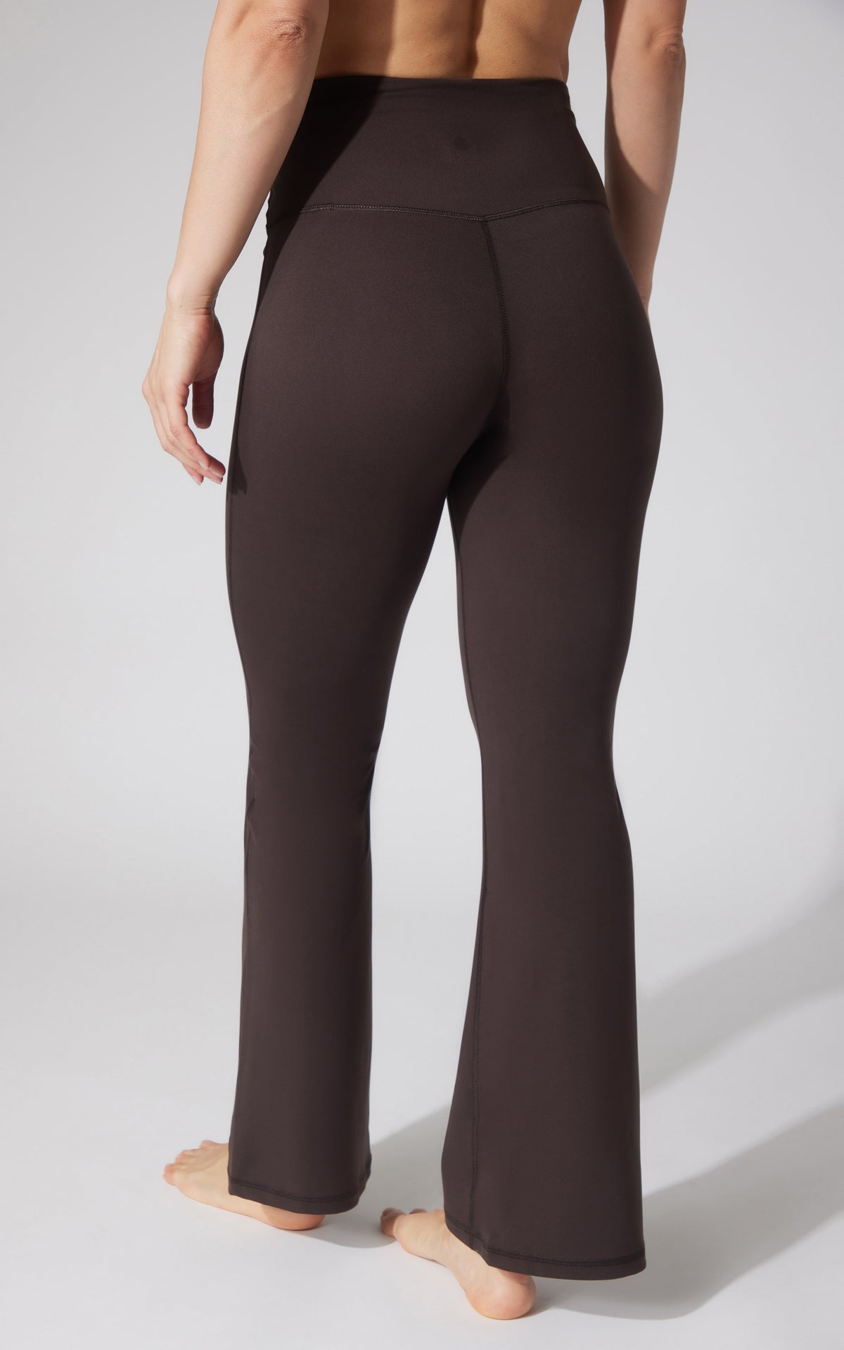 90 Degree by Reflex Lux Hudson Elastic Free V-Back 7/8 Flare Pant