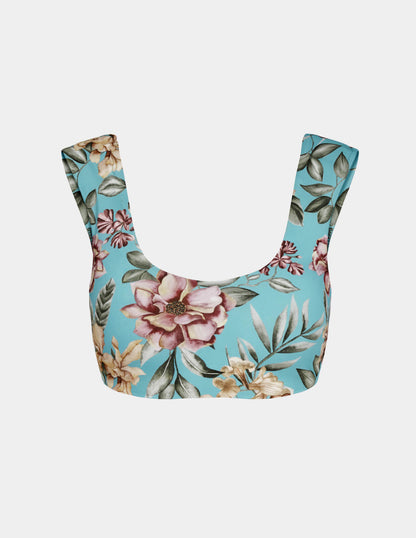 Sculpt Cap Sleeve Bikini Top