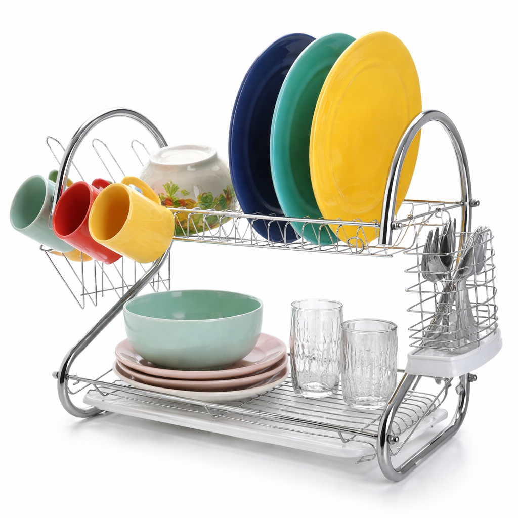 Better Chef 16-Inch Chrome Dish Rack