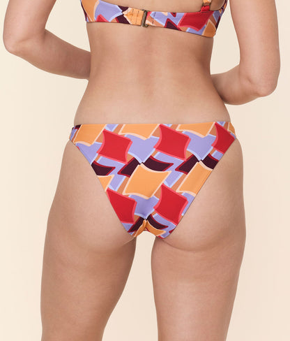 The Cheeky Bikini Bottom - Eco Nylon - Mod Geo