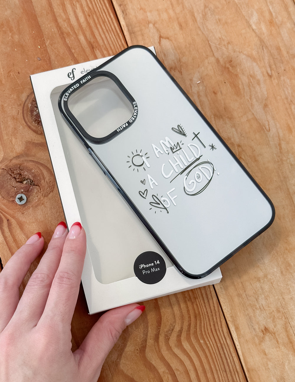 Elevated Faith Child of God Mirror Phone Case