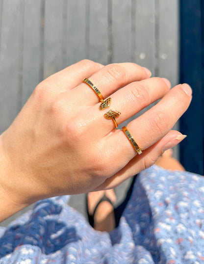 Elevated Faith Butterfly Ring
