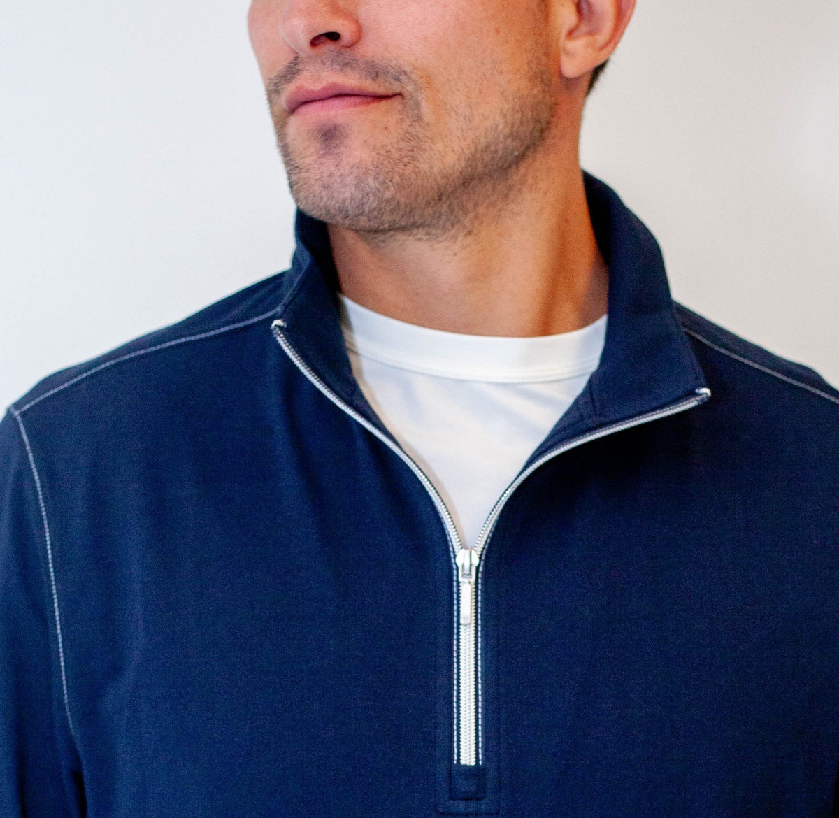 Buki Cinqo Travel Half Zip - Navy