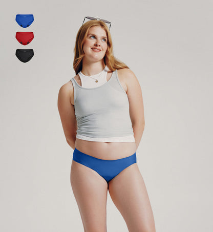 Teen Super Leakproof® No-Show Bikini 3-Pack - Last Call